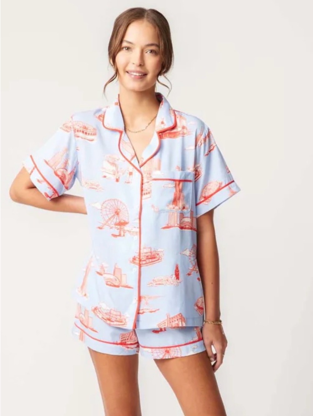 Katie Kime Chicago pajamas